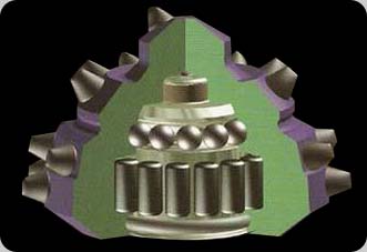 Cross Section of a Standard Roller Bearing Cone